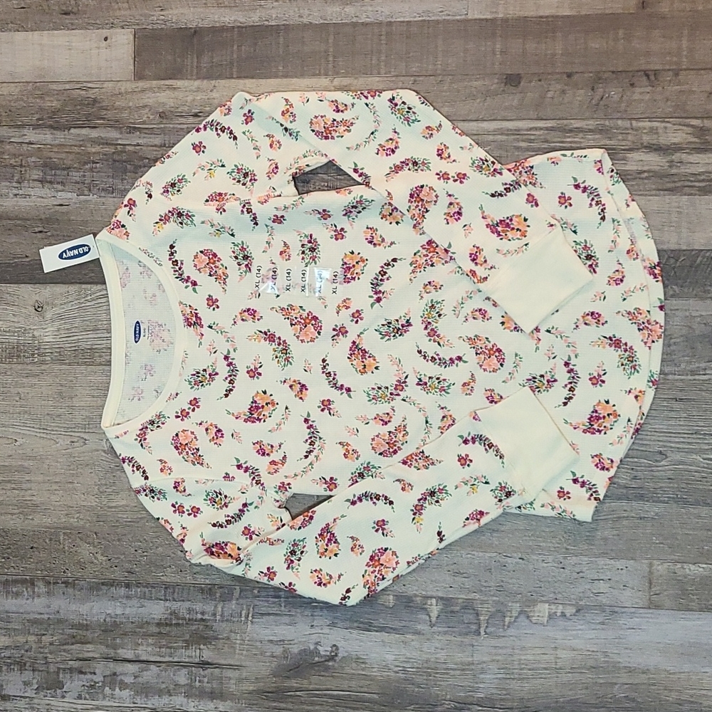 Old Navy Thermal Top Size 14